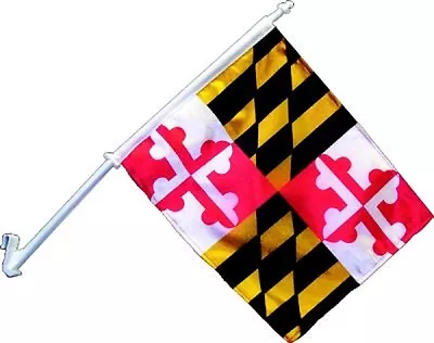 12x18 State Of Maryland Premium Car Vehicle 12 X18  Flag • $9.88