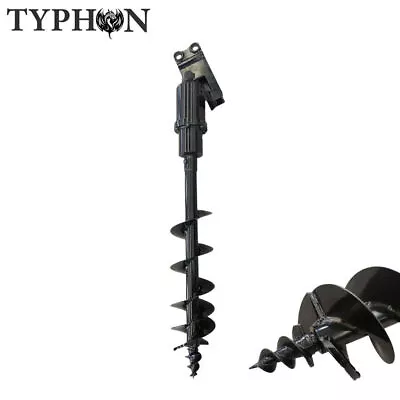 Mini Excavator Attachment Hydraulic Auger 7.8in Dia Earth Drilling Hole Attchmen • $788