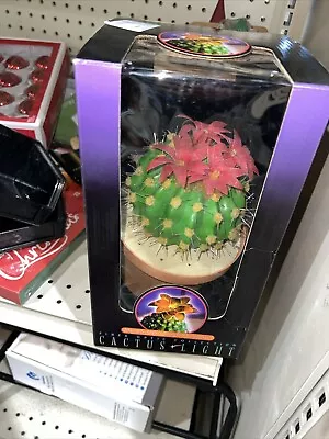 Vintage Color Changing Fiber Optic Cactus Plant • $38.71