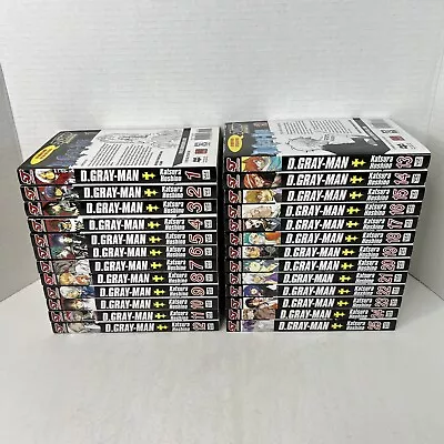 Lot (25) D. Gray-man English Manga Volumes 1-25 Set Viz Media By Katsura Hoshino • $227.47