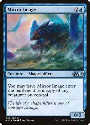 Mirror Image [Core Set 2019] Magic MTG • $1.55