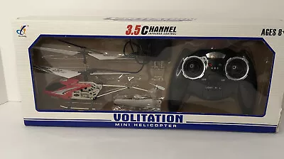 Volitation Super Mini Helicopter Remote Control RC For Parts Complete • $22