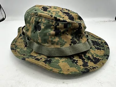 USMC MCCUU Cover Field Woodland MARPAT Combat Boonie Cover Size Medium • $20.76