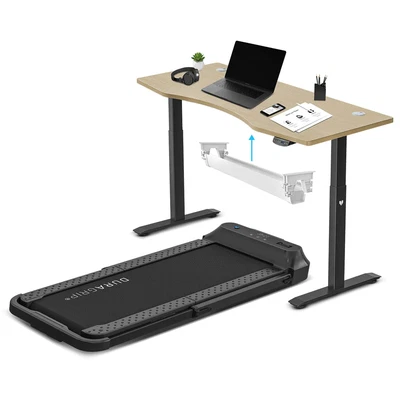 $1829.83 • Buy Lifespan Fitness V-FOLD Treadmill With ErgoDesk Automatic Standing Desk 1500mm I
