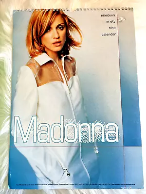 Vintage 1991 Madonna Calendar Oliver Books Rare UK Import VGC 17x12 • $24.94