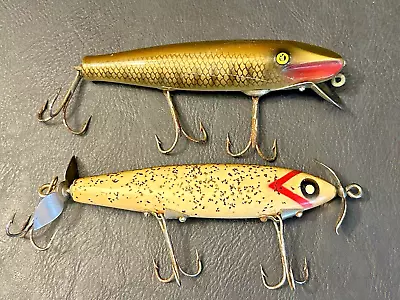 Vintage Paw Paw Fishing Lure + Another Unmarked Presumably Paw Paw (Lot Of 2) • $21