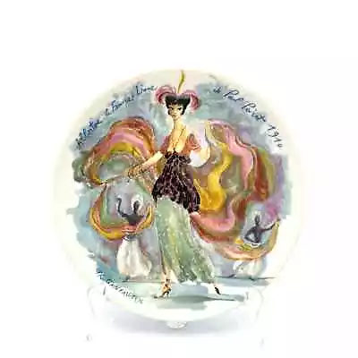 Vintage 1976 D'Arceau Limoges Collectors Plate “Albertine La Femme Liane” Belle • $23.95