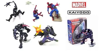 Marvel Figures . . . Spiderman Kaiyodo Vignette Ultimate Japan Set Spidder Man  • £18