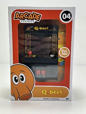 Q*Bert Basic Fun Arcade Classics #04 Mini Retro 2016 New Sealed Qbert • $29.95