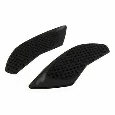 Black Side Gas Tank Traction Pads Knee Grip Protector For Yamaha R1 2015 T9 • £14.38