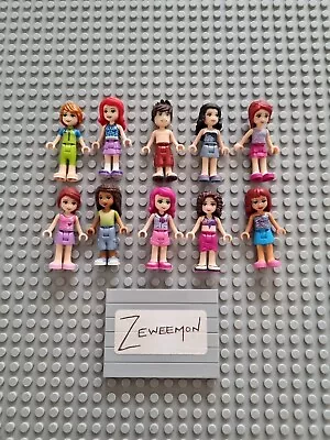 Lego Figure Minifigure Minifig Friends X10 Girls Women Female Bulk Lot 10 • $45