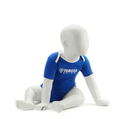 Official Yamaha Racing Paddock Blue 'Surat' Baby Bodysuit • £21.99