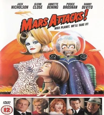 Mars Attacks! (DVD) (UK IMPORT) • $10.50