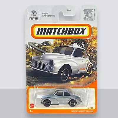 Matchbox Morris Minor Saloon - Matchbox 70 Years Series 5/100 • $2.56