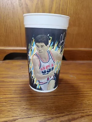 1992 Dream Team McDonald's USA Olympic Basketball Cup # 10 John Stockton • $5