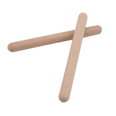 £4.21 • Buy Wooden Hardwood Rhythm Sticks Percussion Music Instrument Rhythm Sticks BA