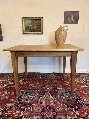 Neat Sized Pine Farmhouse Table • £365