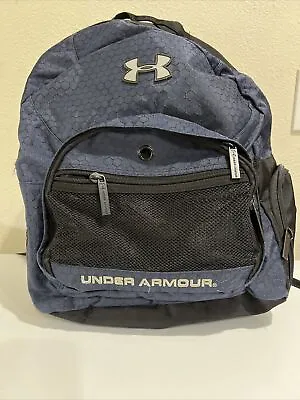 Under Armour Blue Backpack RN #104409 Pockets Padded South Sound Hana Volleyball • $14.59