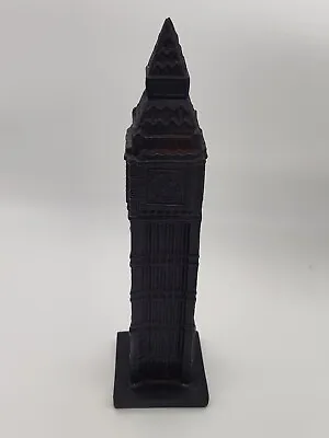 Cast Iron Big Ben Clock Tower... 14⅛  - Tall.. 2⅜  - Wide...Base 3⅝  X 3⅝  • $49.99
