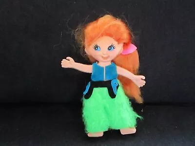 Vintage Flatsy Doll 1969 Cowgirl In Chaps Adorable Bendy Doll With Her Horse • $12.99