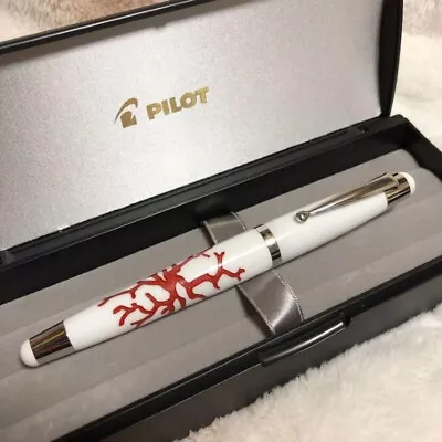 £624.87 • Buy SIGNUM  Fountain Pen Corallo Collection White Red Nibs F  18k Gold From Japan