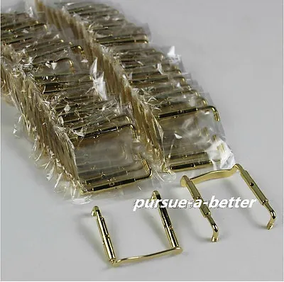 10pcs Viola Chin Rest Clamps Chin Rest Screw Viola Parts Gold Color • $8.54