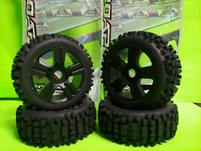 4 Roapex RYTHM 1/8 Buggy Tires LOSI EIGHT ARRMA TYPHON CORALLY RADIX PYTHON  • $52.99