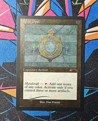 Mox Opal NM Retro Frame Etched Foil MTG Secret Lair Festival In A Box Unplayed  • $109.99