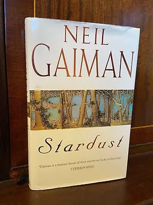 Neil Gaiman Stardust First 1st Edition Hardback Signed Uk Dust Jacket Unclipped • £300