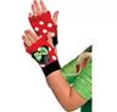 Disney Minnie Mouse Child Holiday Fingerless Gloves - 1 Pair • $6.29