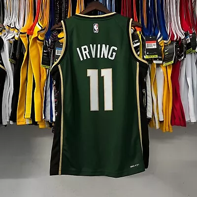 Kyrie Irving #11 Boston Celtics Green Men's Basketball Stitched S-2XL Jersey.. • $28.99