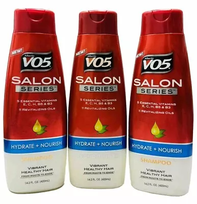 Vo5 Salon Series Hydrate+nourish 2 Shampoo 1 Conditioner 14.3oz Ea Scuffed • $39.98