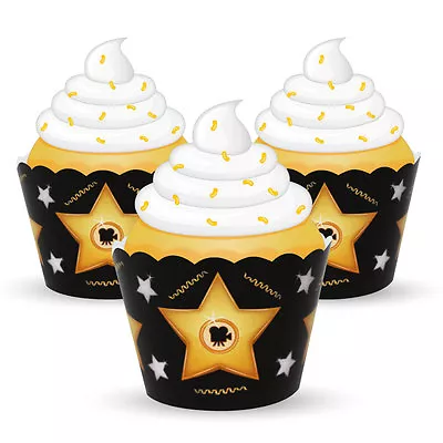 £3.99 • Buy Hollywood Cupcake Wrappers / Cake Wraps Pack 12