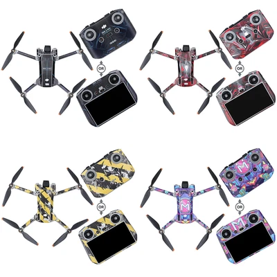 $18.39 • Buy For DJI Mini 3 Pro Drone Accessories Skin Sticker Wrap Waterproof Decals Cover #