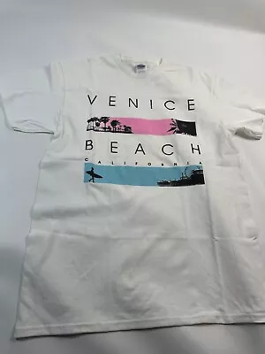 California T-shirt Gift Venice Beach California Sz M  100% Cotton Preshrunk • $9.80