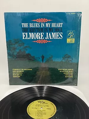 ELMORE JAMES Blues In My Heart /rhythm In My Soul (69’ UNITED SUPERIOR LP) NM- • $25