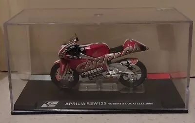 Ixo 1.24 Scale Aprilia RSW125 2005 - Roberto Locatelli Motogp • £10.49