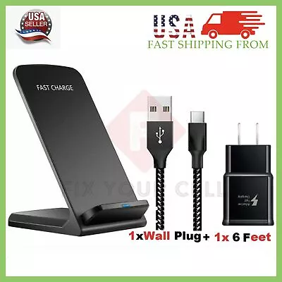 Universal Wireless Phone Charger Fast Charging Stand Dock/pad For Mobile Phones • $9.94