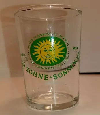 Germany Schmitt Sohne Sonnenqualitat Mosel Beer Wine Barrel Drinking Glass 2.75  • $8.90