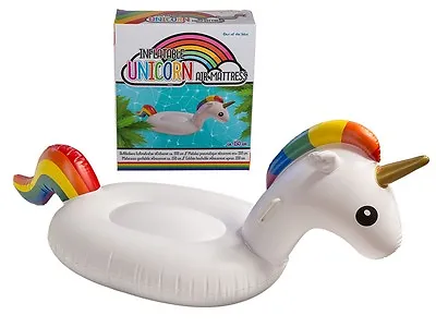 150cms Giant Unicorn Inflatable Air Mattress / Bed / Lilo / Large Lounger • £14.95
