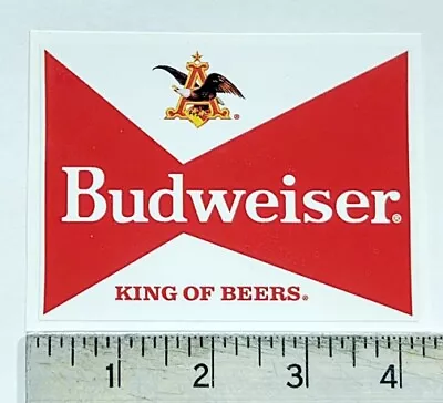 Budweiser Beer Vintage Old Retro Antique Looking Sticker Decal • $7