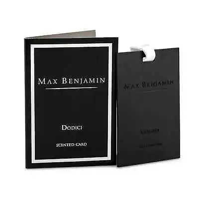 Max Benjamin Dodici Luxury Scented Card Home Fragrances Aroma Air Freshener • $9.78