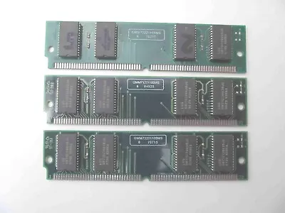 72 Pin SIMM 8MB Memory EDO Single Sided  X 3 LG • £13.99