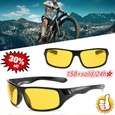 $8.84 • Buy HD Night Driving Glasses Polarized Yellow Lens Anti Vision Tinted New Glare