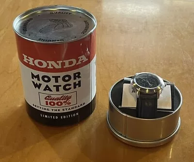 Honda Motorcycle Limited Edition Racing Motor Watch In Oil Can - Brand New • $92.45