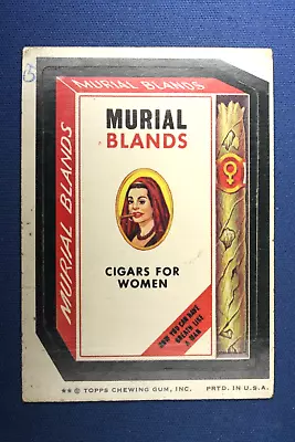 1974 Topps Series 7 - Wacky Packages - Murial Blands - Good Condition • $2.50