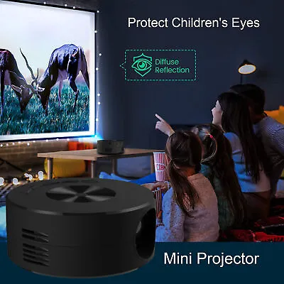 $39.99 • Buy YT200 Mini Portable Projector Home Theater Player Small Movie Projector 1080PHD