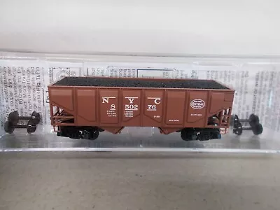 Micro-trains-#08500022-nyc-2-bay Hopper W/coal Load #850276-n Scale • $18