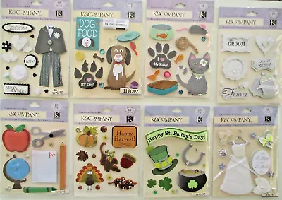 K&co Dimensional 3d Stickers - Choice Of Design • £1.49