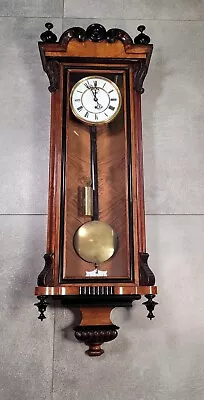 Large Single Weight Vienna Regulator Wall Clock Schutz  • $367.29